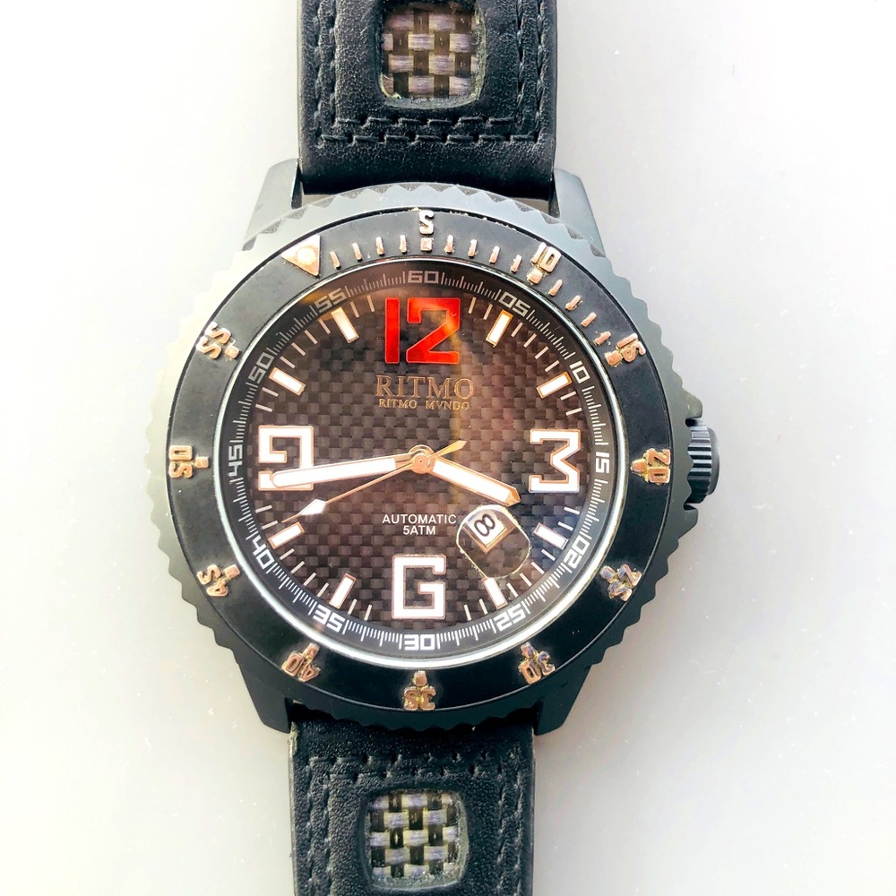 RITMO MUNDO All Titanium Water Resistant 5 ATM-165 Feet WATCH